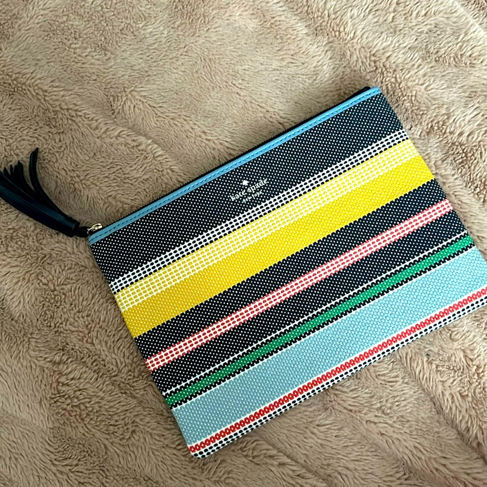 Stunning clutch from Kate Spade. Brand new never carried.
